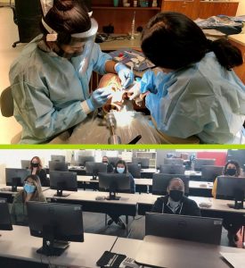 Dental Assistant students and MCAP NCCT Testing