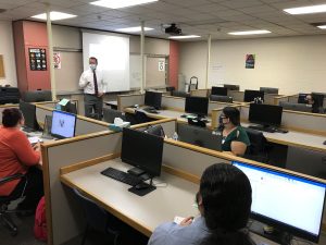 BA students in Classroom